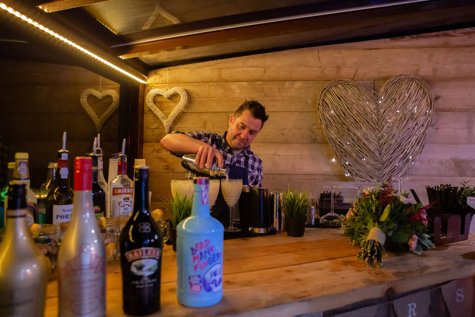 Intimate Wedding Cocktails