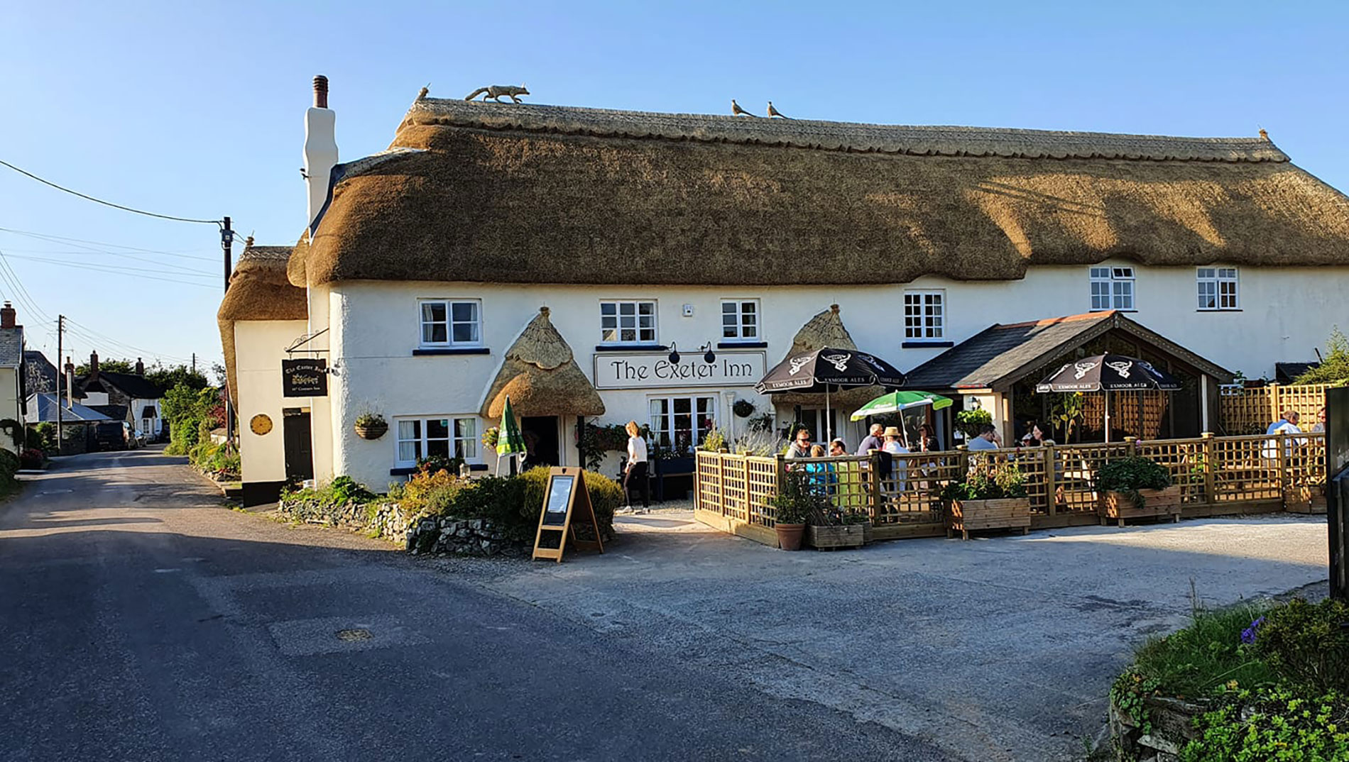 The Exeter Inn, Chittlehamholt — dog friendly pub near Tree Top Escape, North Devon