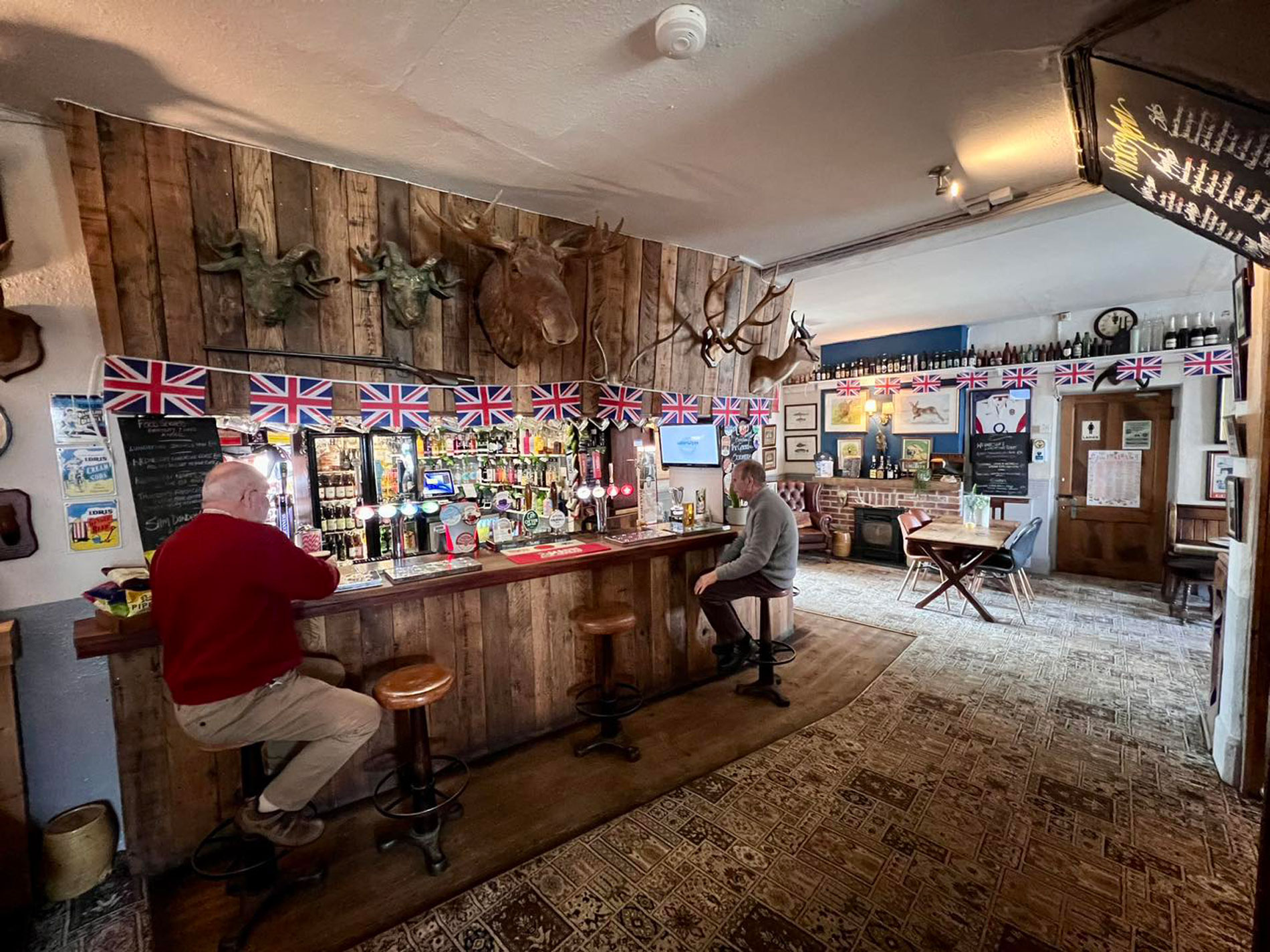 The Bell Inn, Chittlehampton — dog friendly pub near Tree Top Escape, North Devon