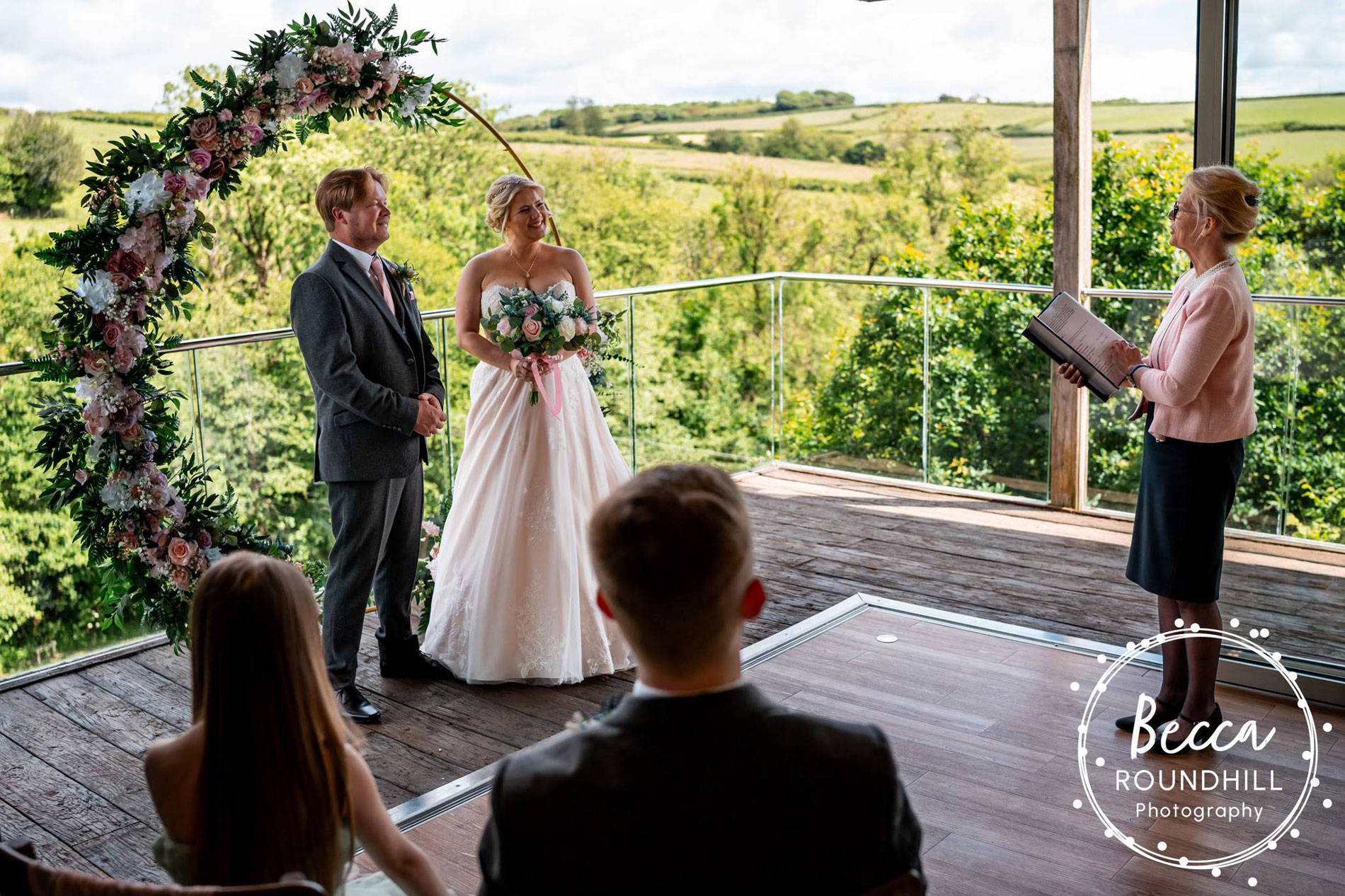Intimate wedding dining and celebration Tree Top Escape